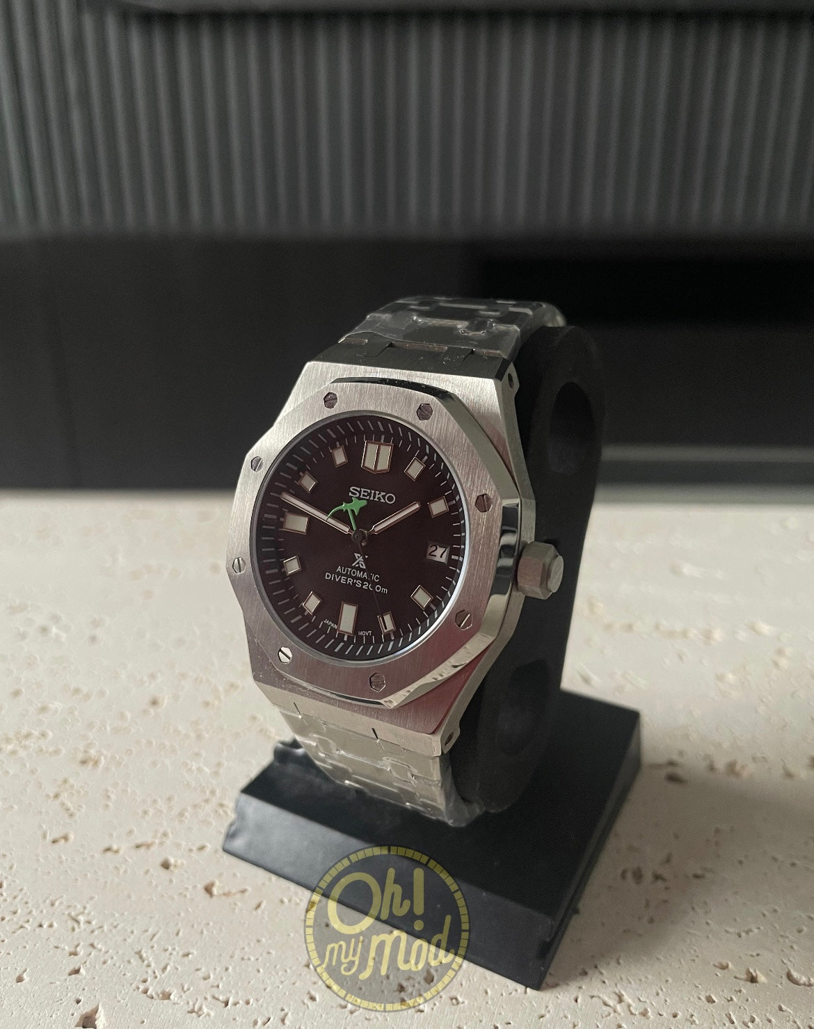 Seiko Mod Royal Oak “Prospex Shark Seconds” (Full Custom Watch)