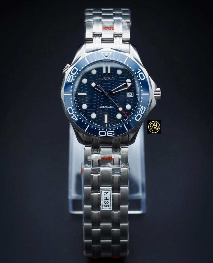 Seiko Mod Seamaster "Blue"