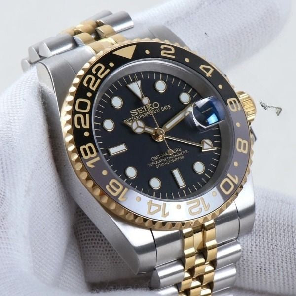 Seiko Rolex Deepsea Homage Custom Deepsea Sea Dweller Diver Watch