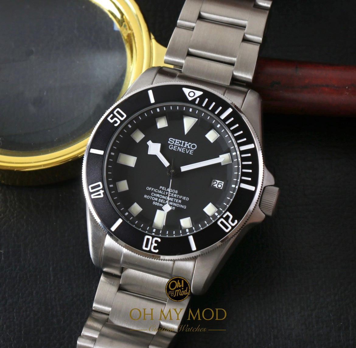 Seiko Mod Pelagos “Black”