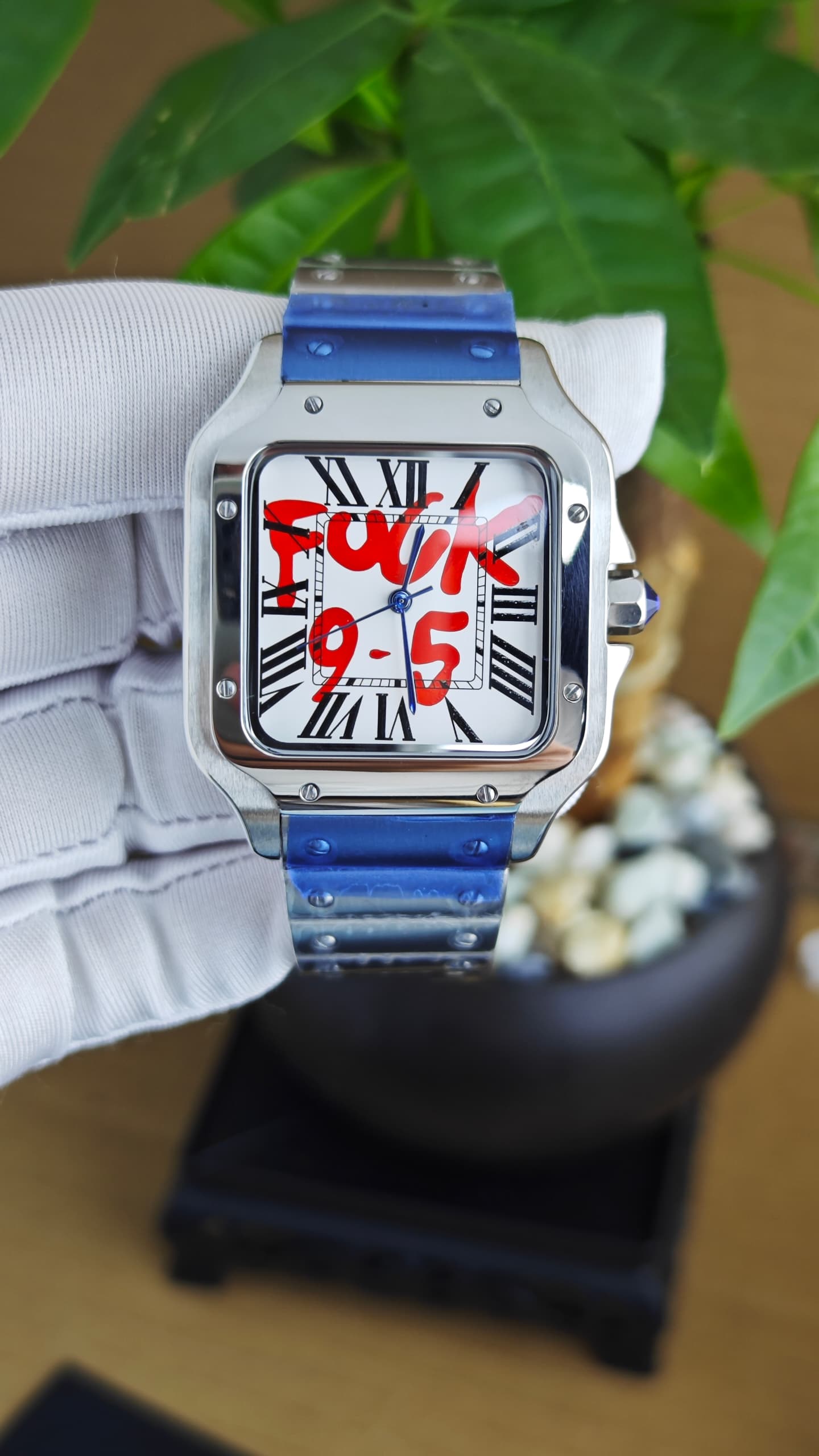 Seiko Mod Santos “9-5 Edition” – Oh My Mod Watches