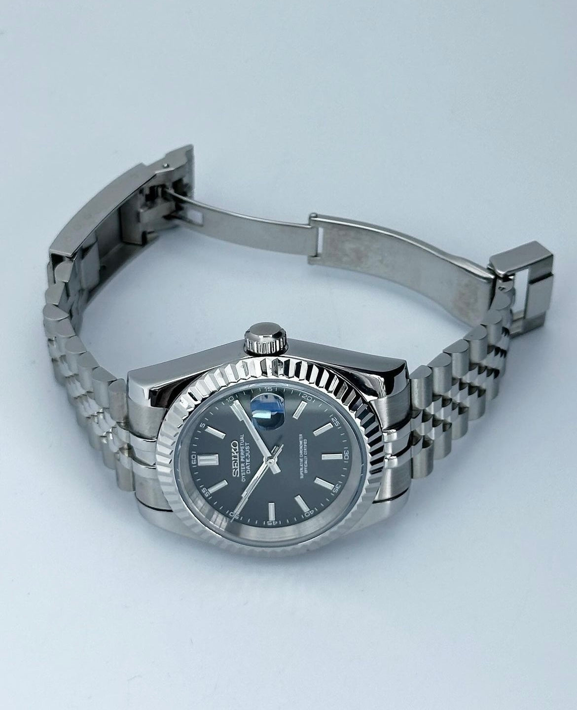 Seiko Mod Datejust "Black"