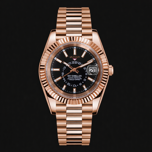 Sky Dweller | Rose Gold & Black