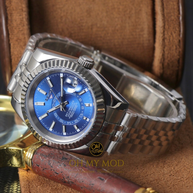 Seiko Mod Sky Dweller "Blue"