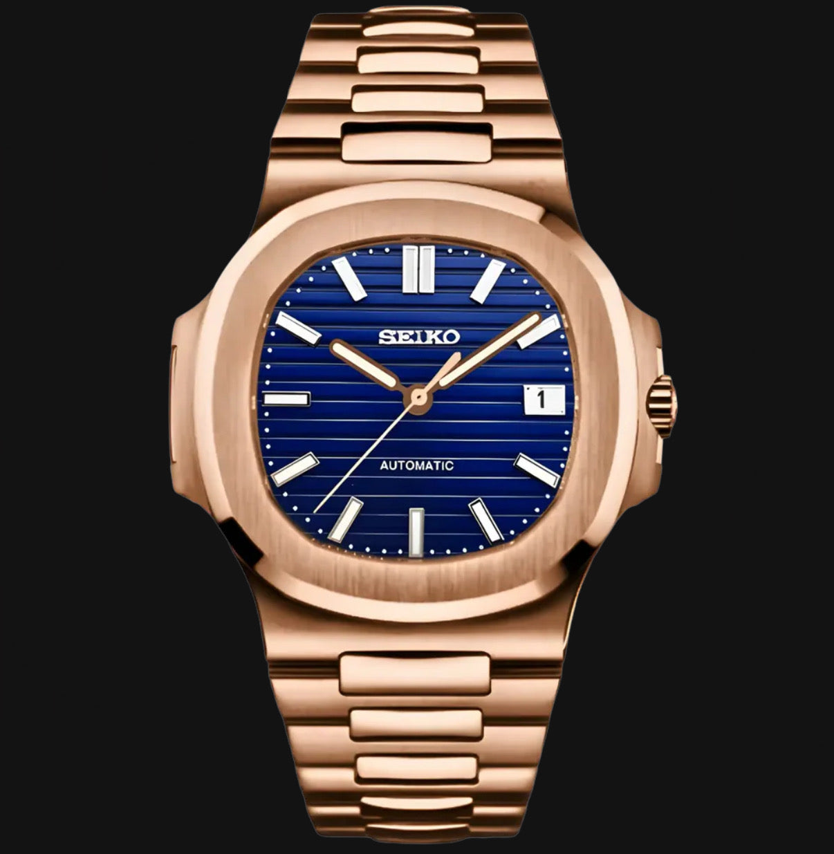 Nautiko | Rose Gold & Blue