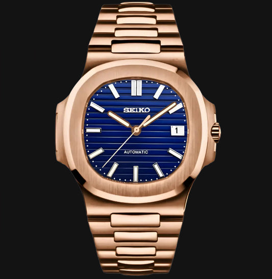 Nautiko | Rose Gold & Blue