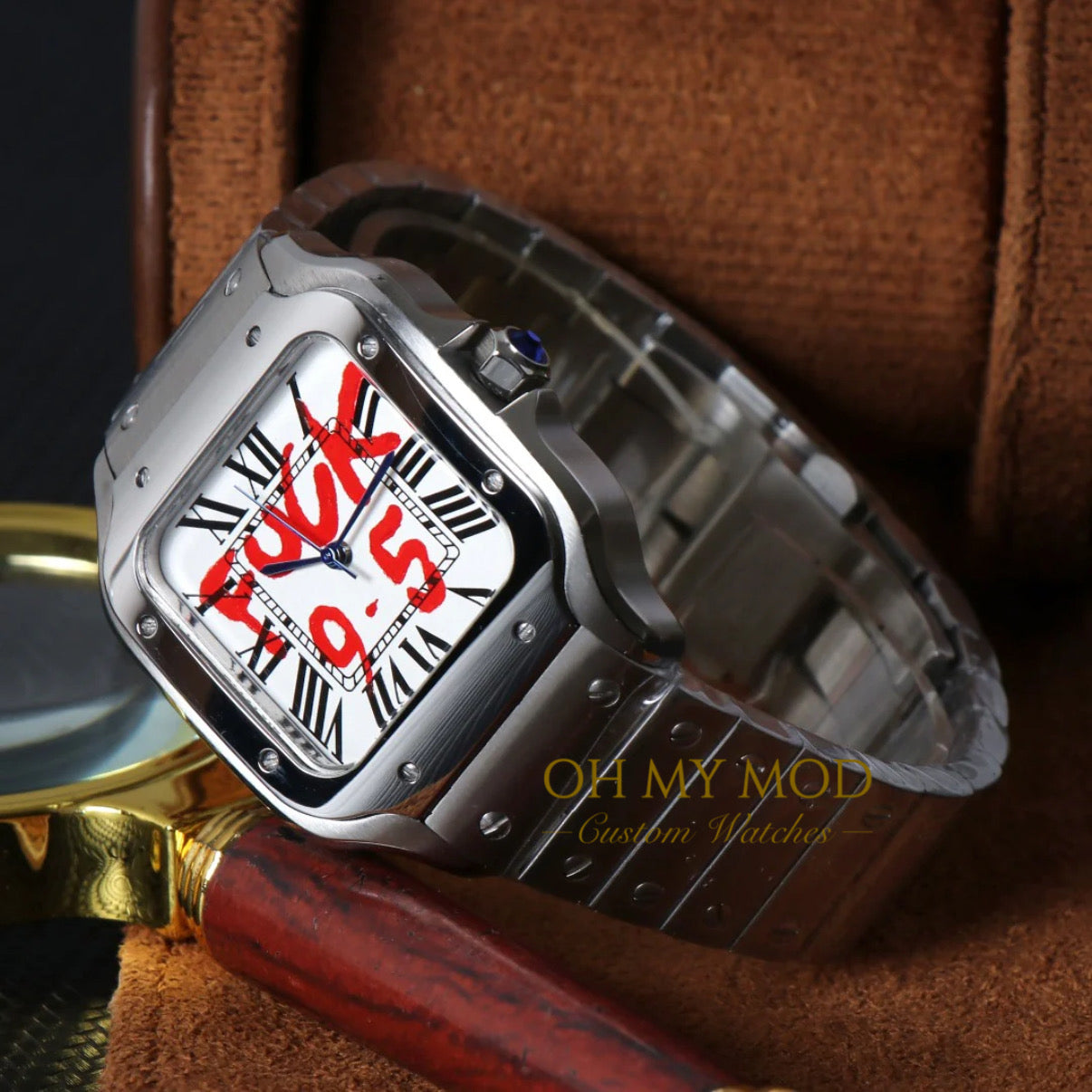 Seiko Mod Santos „9-5 Edition“