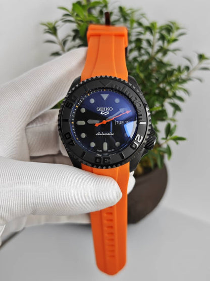 SKX007 | Black & Orange