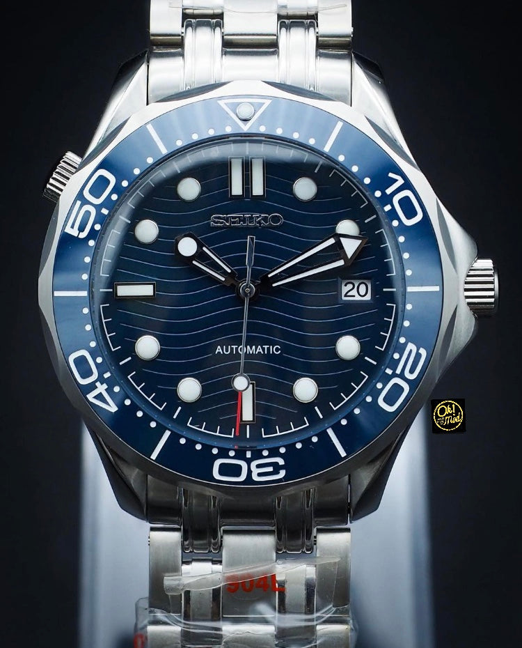 Seiko Mod Seamaster "Blue"