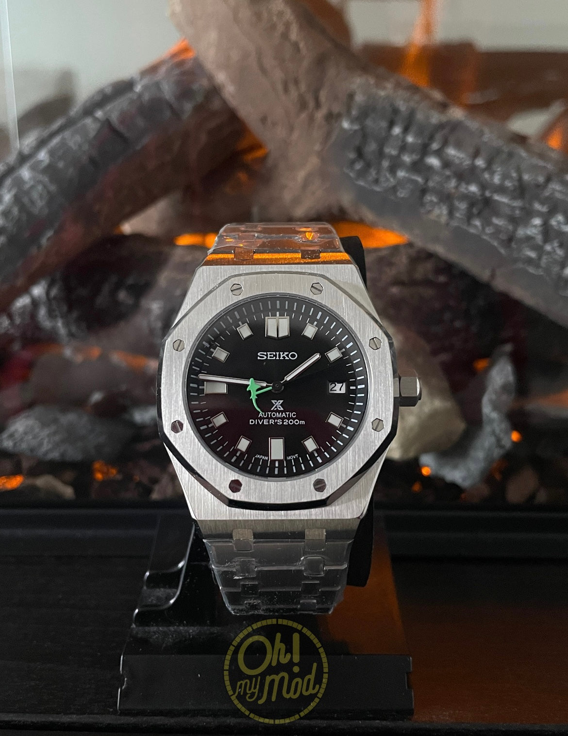 Seiko Mod Royal Oak “Prospex Shark Seconds” (Full Custom Watch)