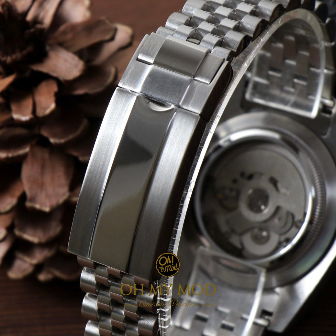 Seiko Mod Datejust "Silver Roman"