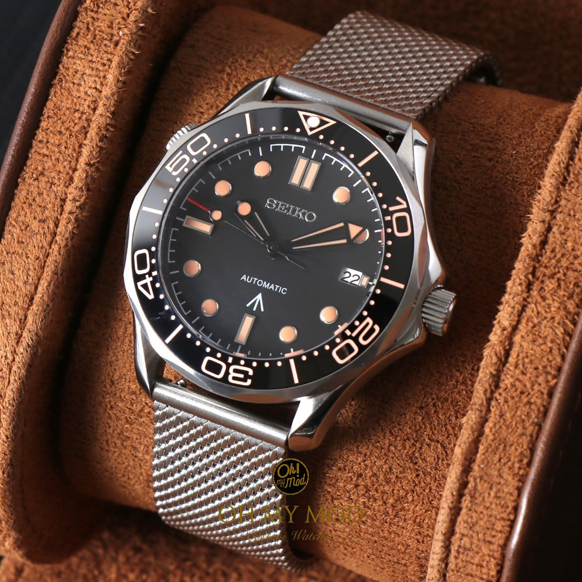 Seiko Mod Seamaster "007 James Bond"