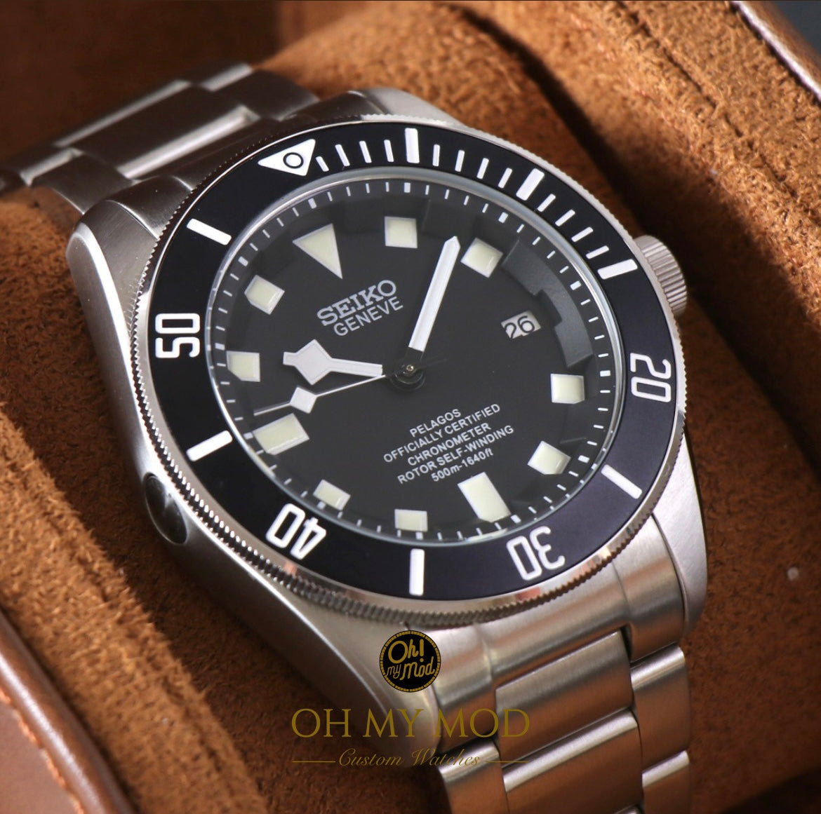 Seiko Mod Pelagos “Black”