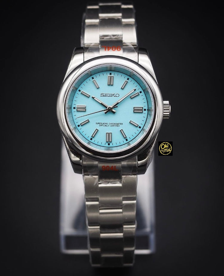 Seiko Mod Oyster Perpetual "Tiffany"