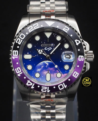Seiko Mod Submariner „Joker Galaxy Stars“