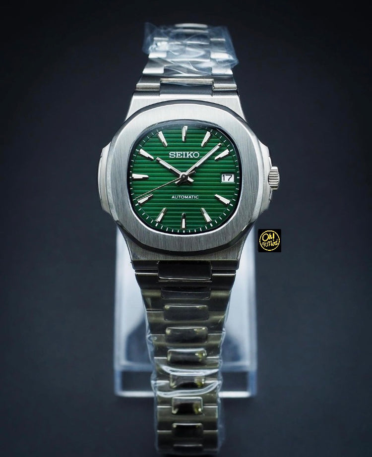 Seiko Mod Nautilus "Green"