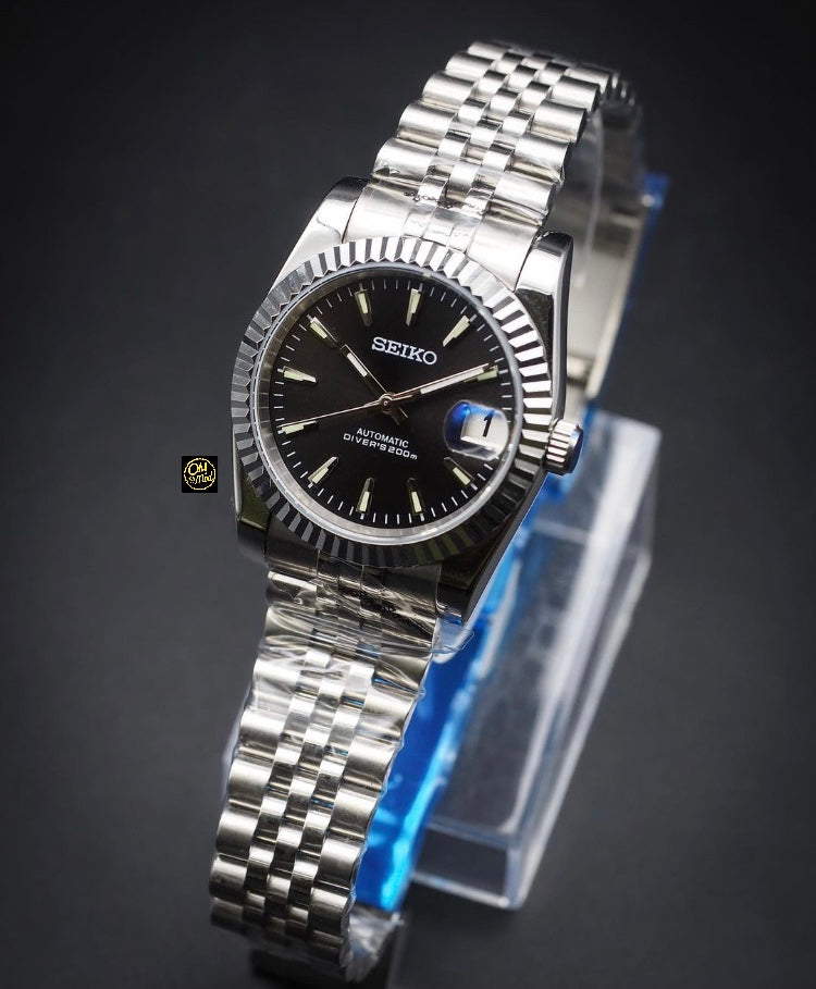 Seiko Mod Datejust "Black"