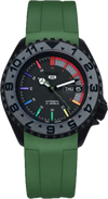 SKX007 | Green Rainbow