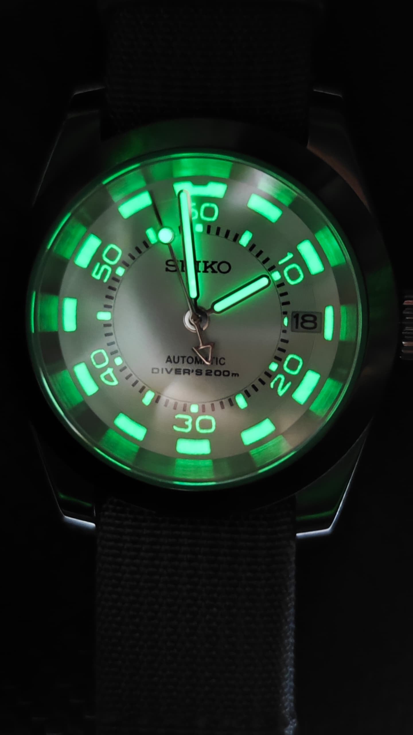 Seiko Mod Oyster Perpetual “Full Lume Edition”