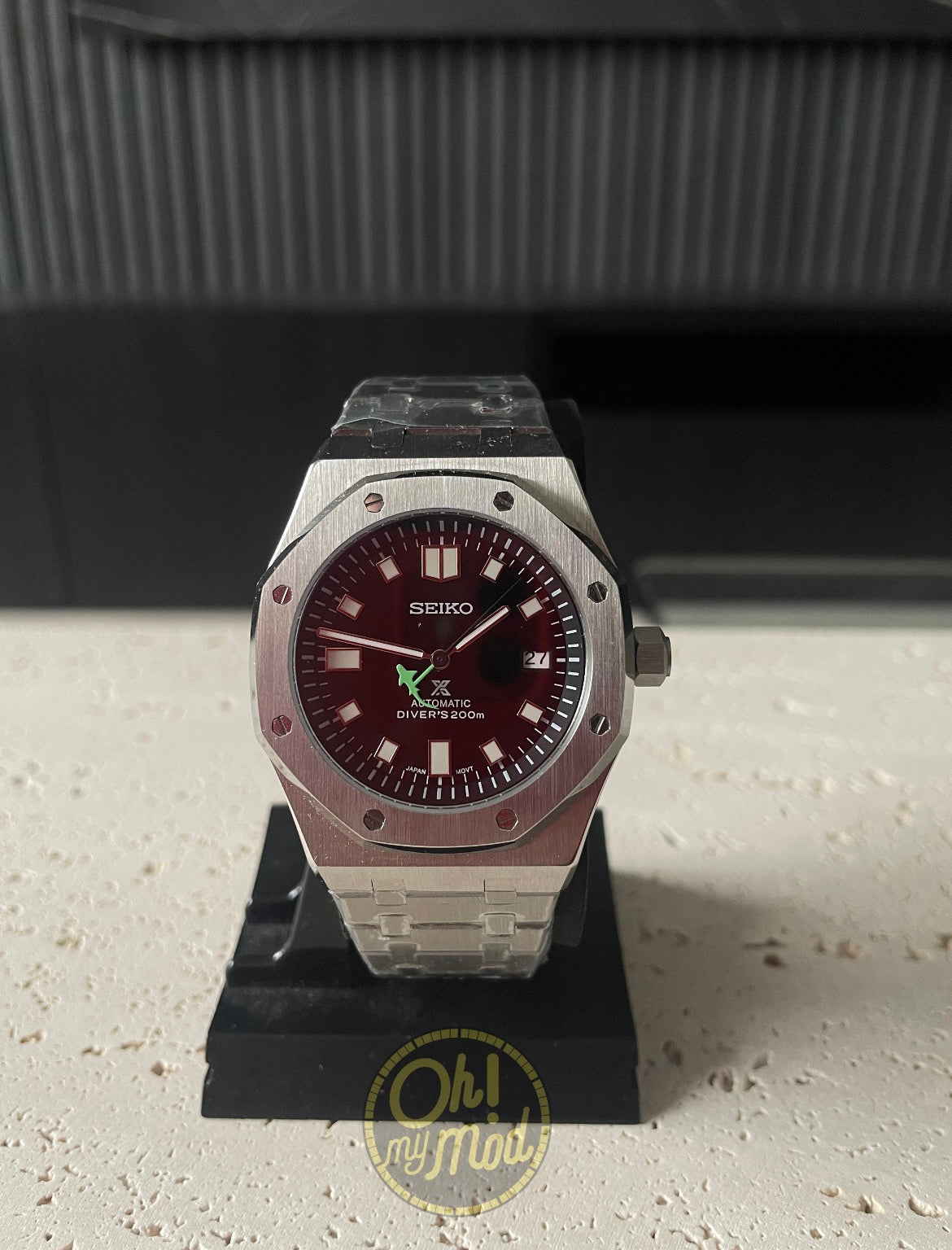 Seiko Mod Royal Oak “Prospex Shark Seconds” (Full Custom Watch)