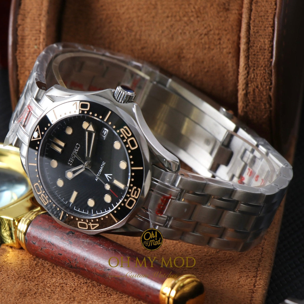 Seiko Mod Seamaster "007 James Bond"