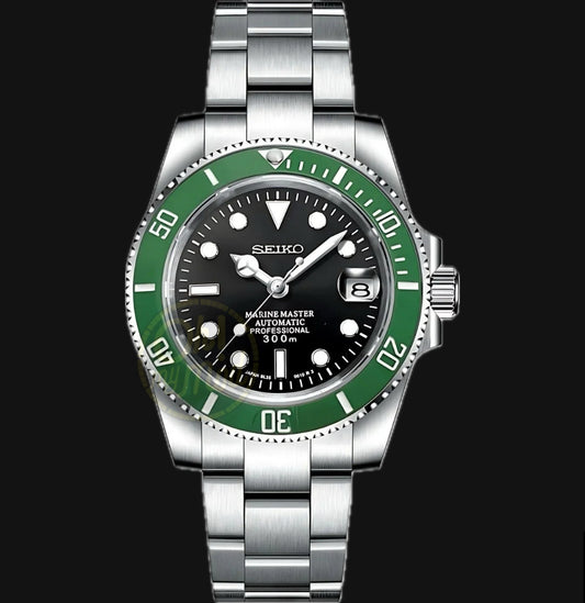 Seiko Mod Submariner "Starbucks"