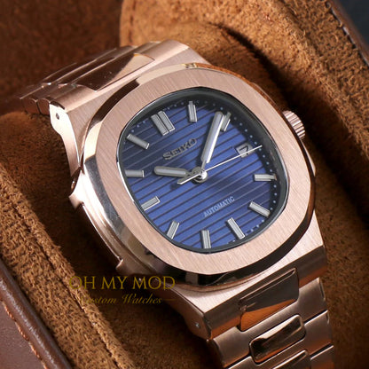 Nautiko | Rose Gold & Blue