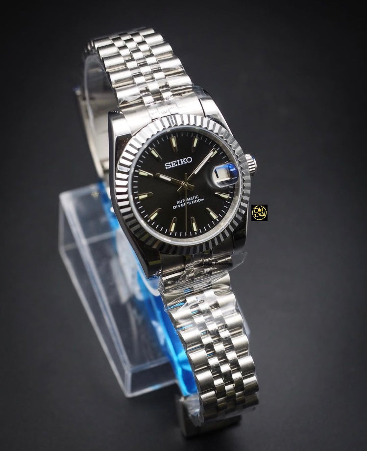 Seiko Mod Datejust "Black"