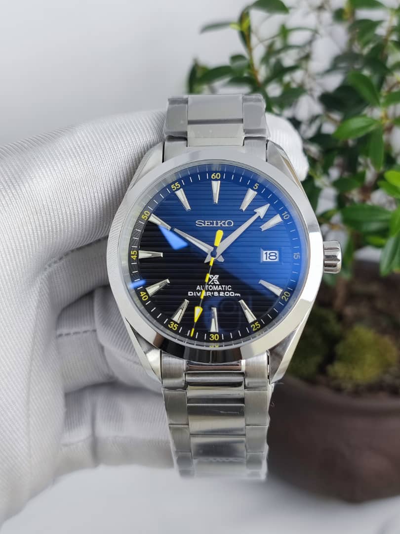 Seiko Mod Seamaster Aqua Terra “Royal Blue”