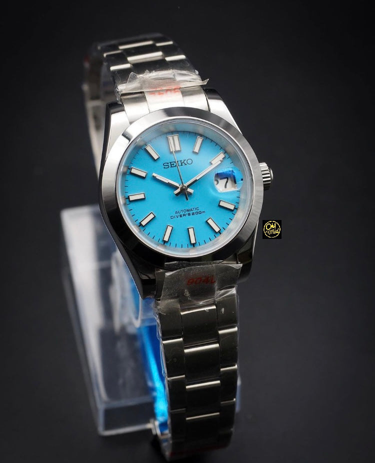 Seiko Mod Oyster Perpetual "Blue"