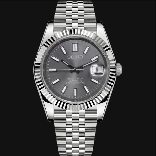 Seiko Mod Datejust "Grey"