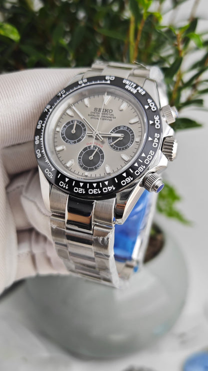 Seiko Mod Daytona „Grau“