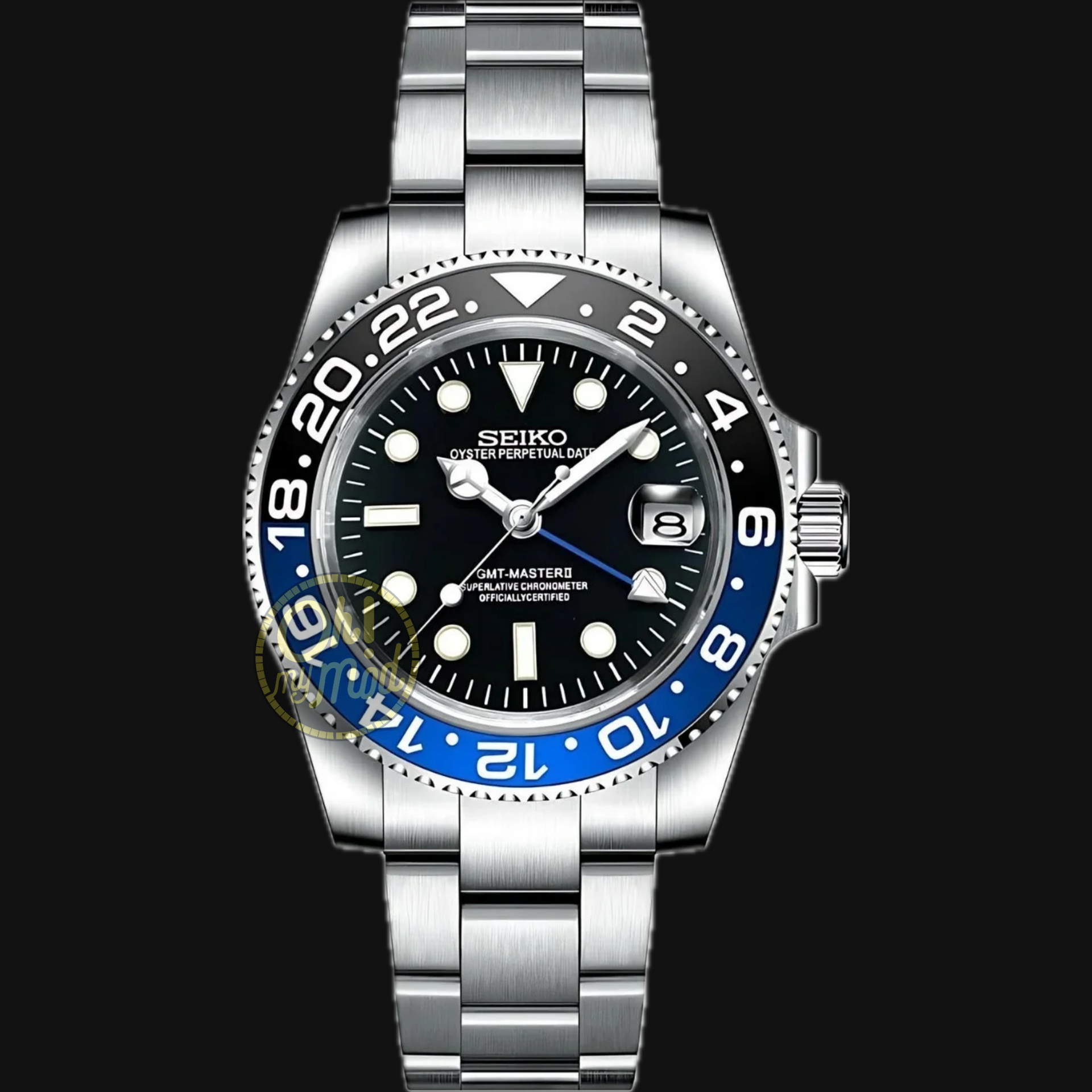 Seiko Mod GMT Master II 