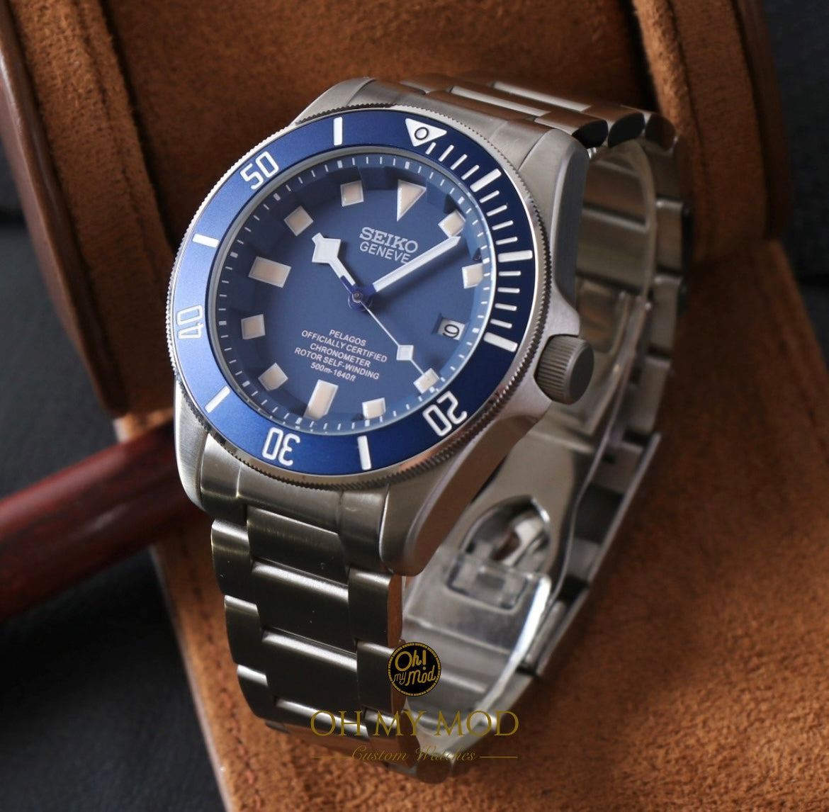 Seiko Mod Pelagos “Blue”