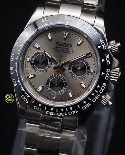 Seiko Mod Daytona „Grau“