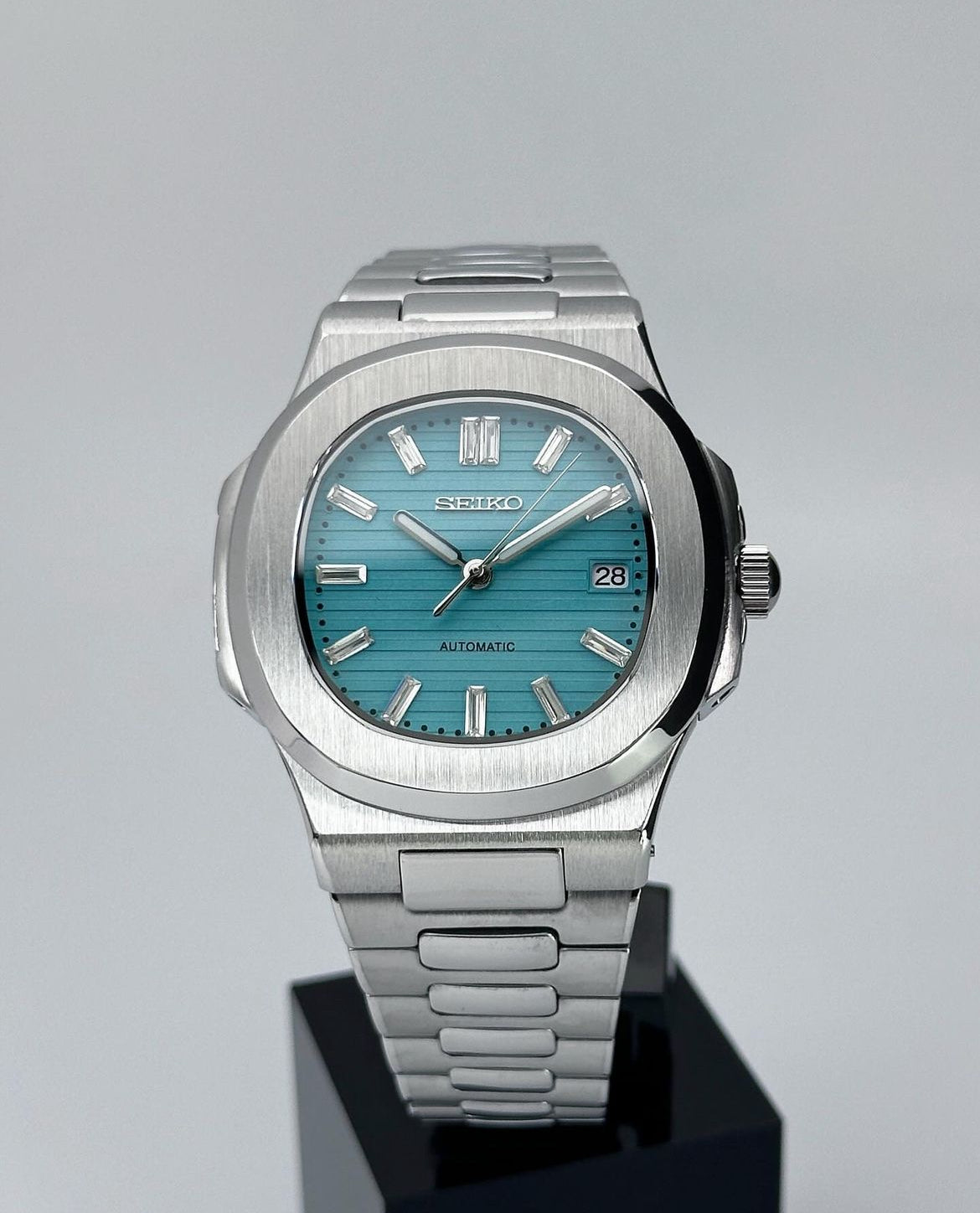 Patek philippe nautilus homage seiko best sale