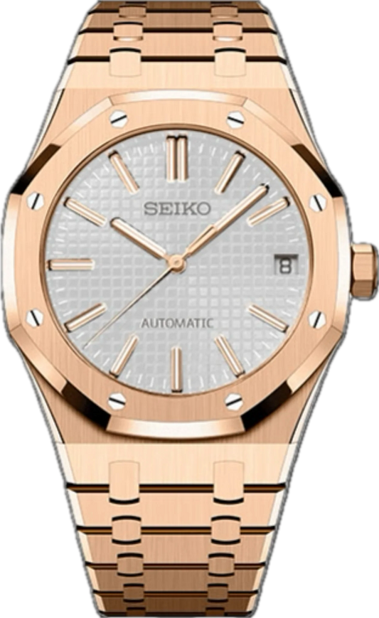 Royal Seikoak | Rose Gold & White