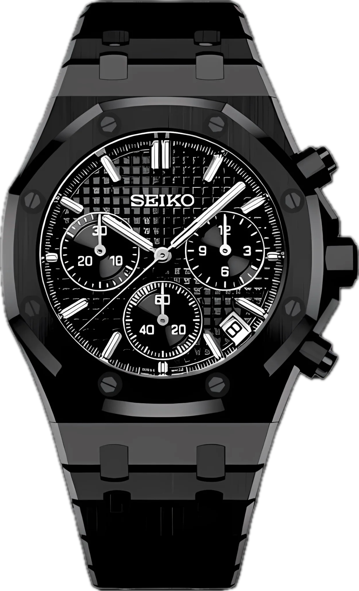 Royal Seikoak | Triple Black Chronograph