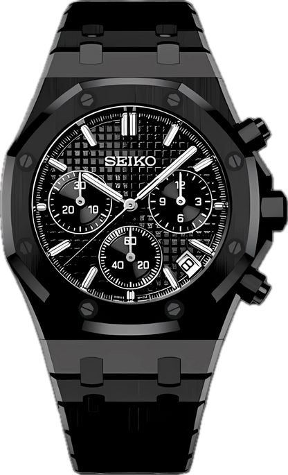 Royal Seikoak | Triple Black Chronograph