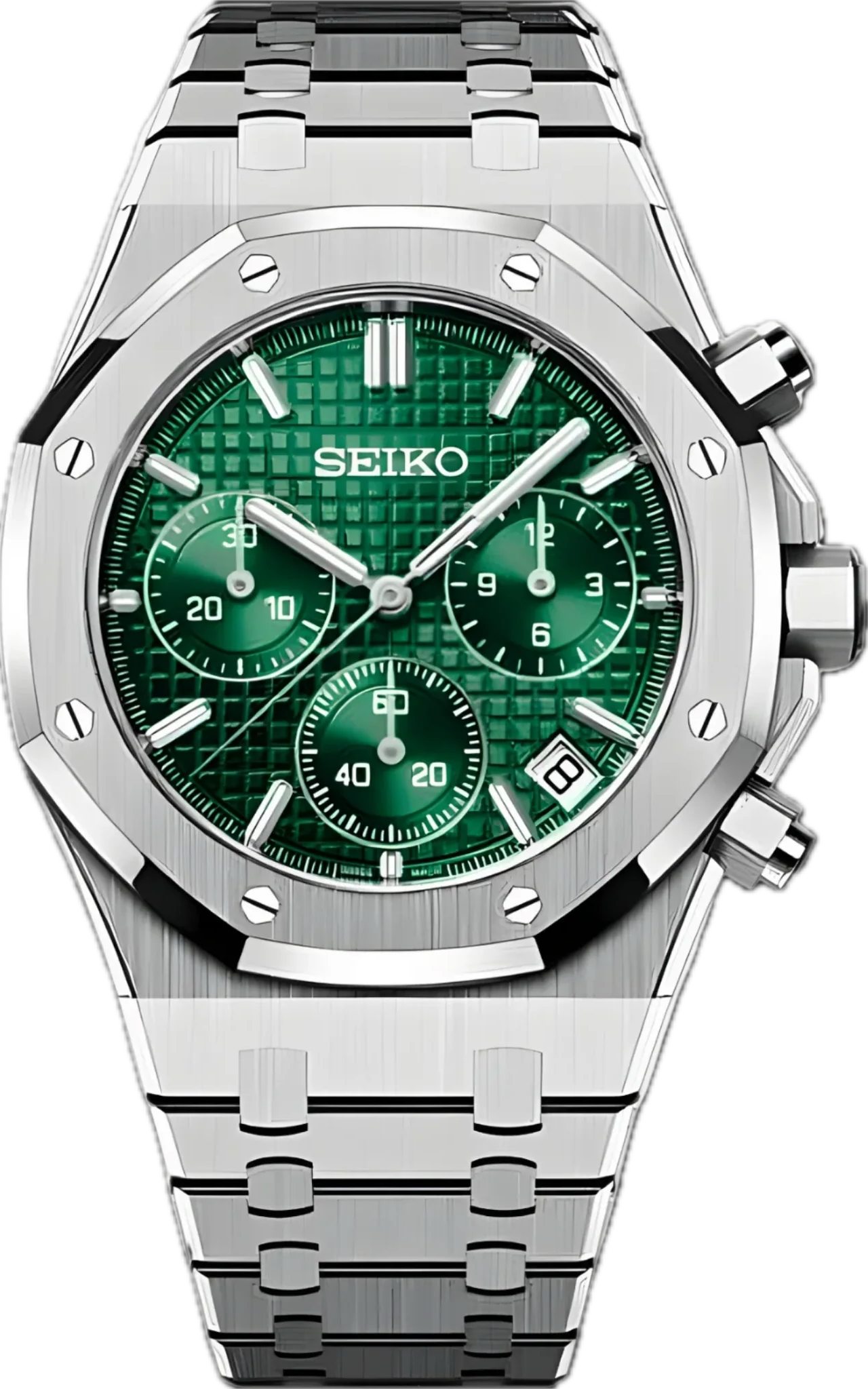 Royal Seikoak | Green Chronograph
