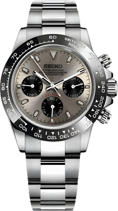 Seiko Mod Daytona „Grau“