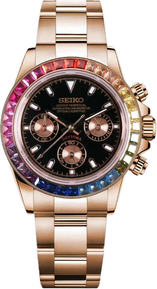 Seitona | Rose Gold Rainbow