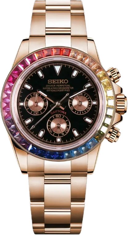 Seitona | Rose Gold Rainbow
