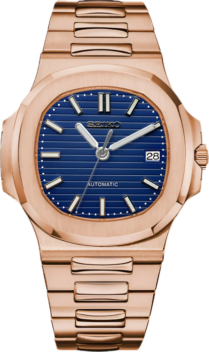 Nautiko | Rose Gold & Blue
