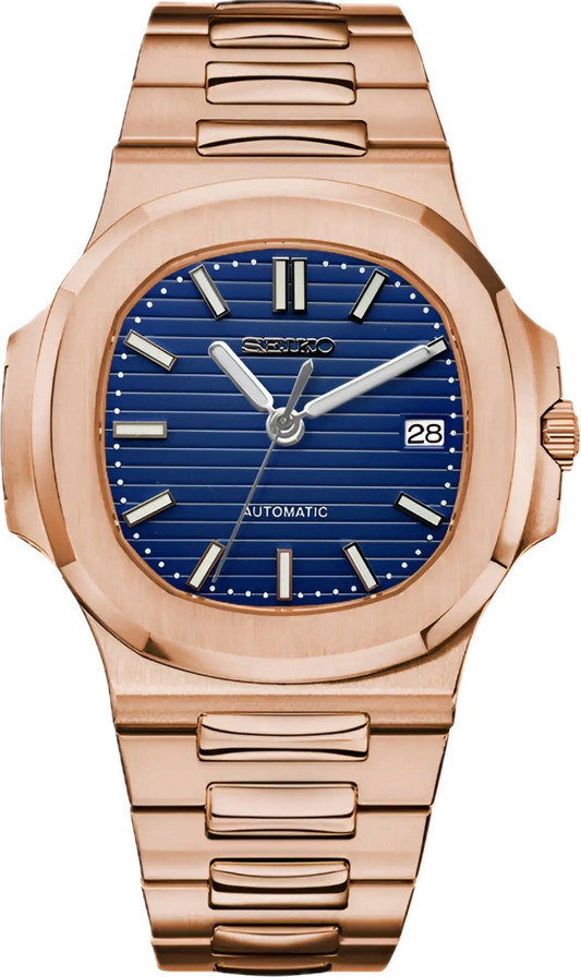 Nautiko | Rose Gold & Blue