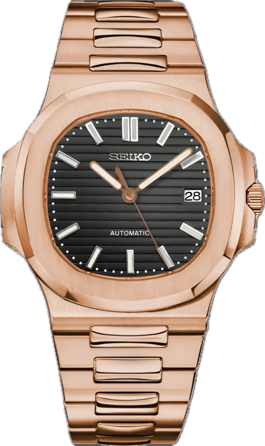 Nautiko | Rose Gold & Black