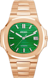 Nautiko | Rose Gold & Green