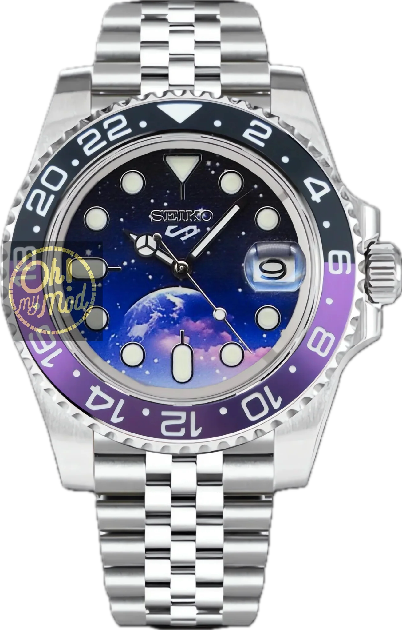Seiko Mod Submariner „Joker Galaxy Stars“