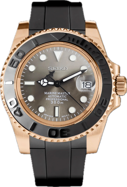 Seikomariner | Rose Gold & Black Shark