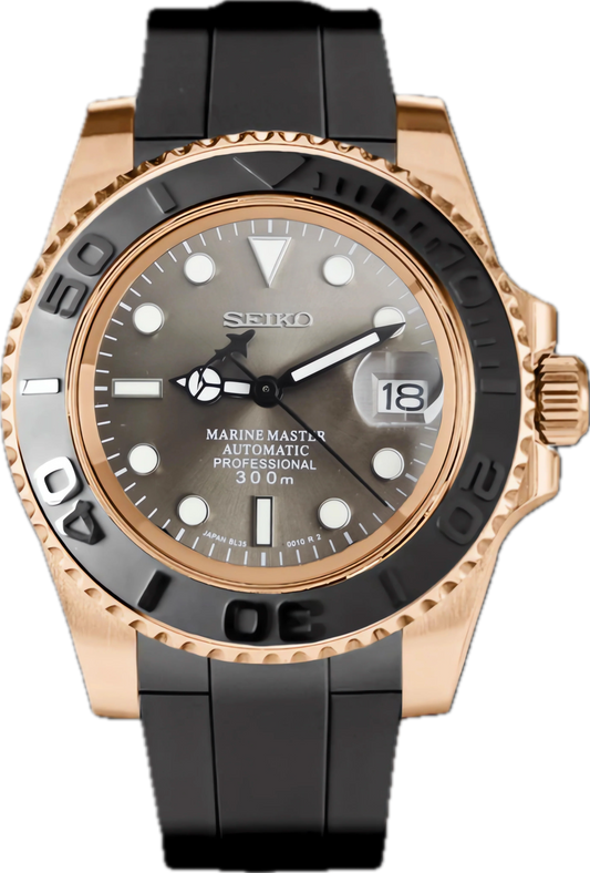 Seikomariner | Rose Gold & Black Shark